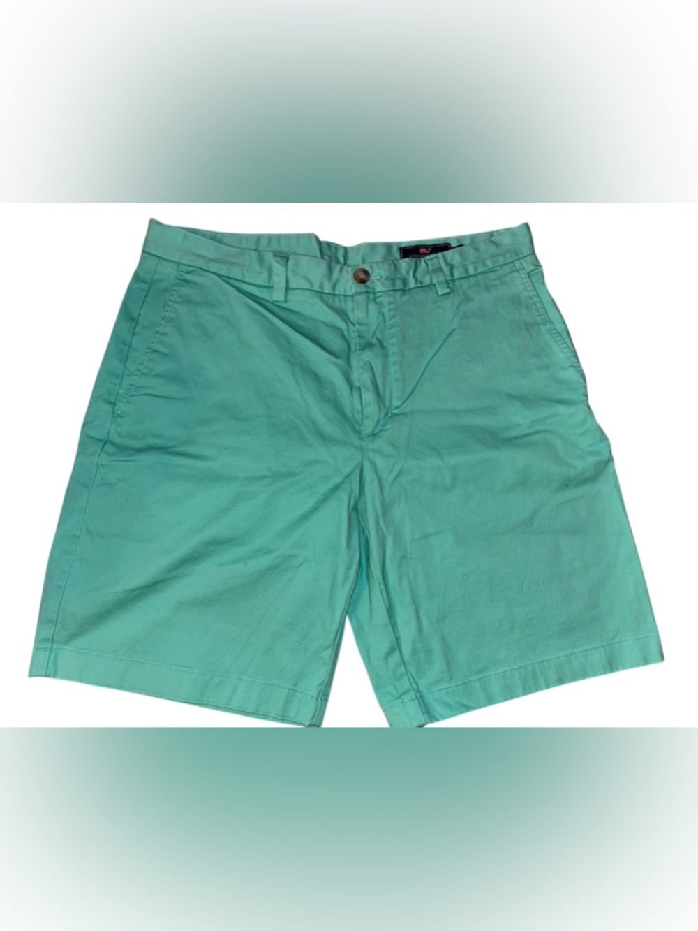 Vineyard Vines Shorts Mens 34 Antigua Green Chino Preppy Classic Stretch